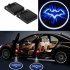  Indonesia Direct  Wireless Car Door Led Welcome Laser Projector Logo Shadow Light Batman Car styling Car Interior Lamp as shown