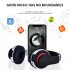  Indonesia Direct  Wireless Headphones Bluetooth Headset Foldable Stereo Gaming Earphones with Microphone Support TF Card for IPad Mobile Phone Silver