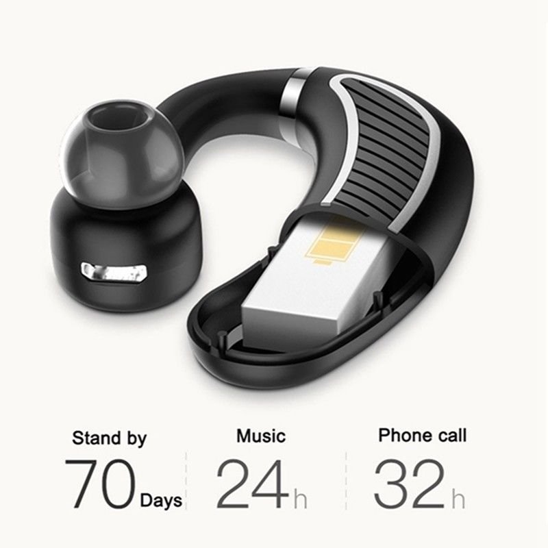 Wireless Bluetooth Headset Sports Earphone for iPhone Samsung 