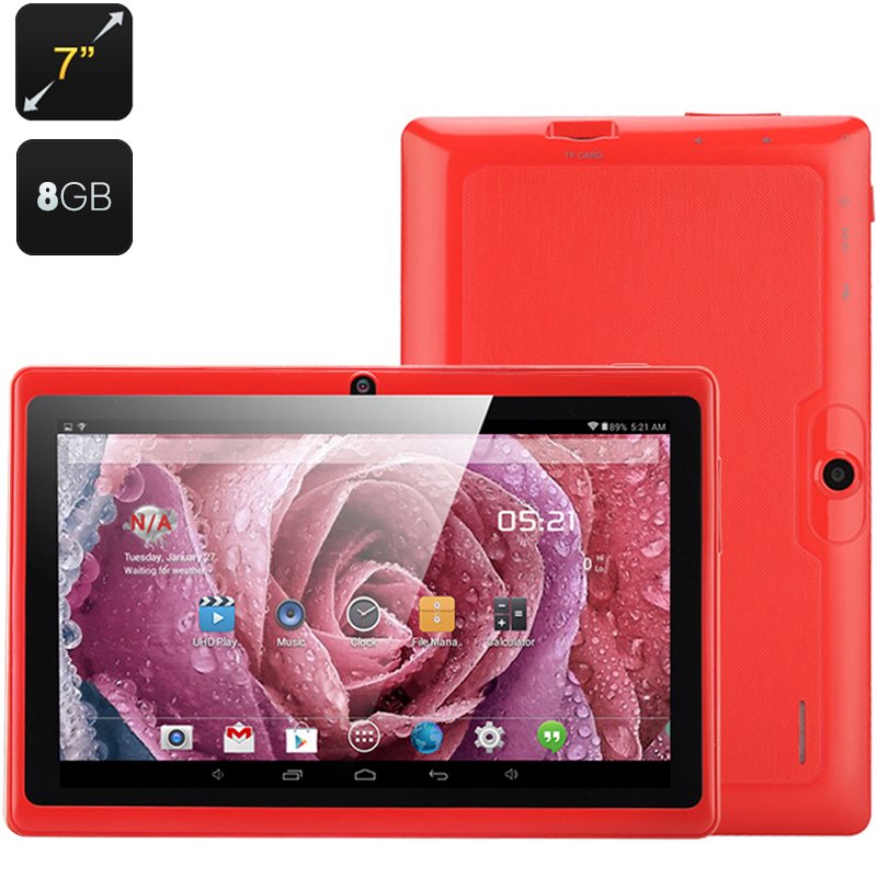 Android 4.4 Tablet PC 'Orion' (Red)