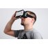    Revelation    3D VR Headset has adjustable interpupillary distance  Focal Depth and head strap and can accommodate 4 to 7 inch Android or IOS phones