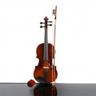 [US Direct] 1/4 Acoustic Violin With Box Bow Rosin Natural Violin Musical Instruments Children Birthday Present Natural Color