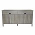  US Direct  1 Particleboard  iron TV cabinet with diagonal door