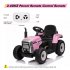  US Direct  1 Plastic Iron Electronic Components Electric Stroller Agricultural Vehicle XMX611 None Light Pink 35W