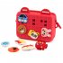  US Direct  1 Set Of Cute Waterproof Children s  Backpack Shoulder Bag Gift Suitable For Boys Girls Red