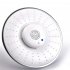  US Direct  1 Set Of Portable Detachable Shower  Head Wireless With Bluetooth compatible Speaker For Bathroom White