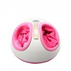 [US Direct] 1 Set Smart Sole  Airbag  Heating  Massager Pedicure Machine 110v Us Plug Red Red