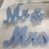  US Direct  1 Set Wooden Mr  And  Mrs  Letter  Ornament Wedding Props Large Photography Props Pink