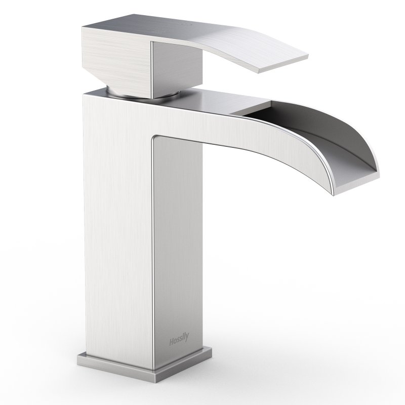 US HOSSLLY 1 stainless steel single lever waterfall faucet