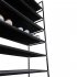  US Direct  10  Tiers Shoe  Rack Large Organizer Storage Cabinet For 50 Pairs Space Saving Shoe Shelf black