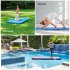 US Direct  10ft Inflatable Gymnastics  Tumbling Mat 4 inches Thickness Mats for Home Use Training Cheerleading Yoga Water with electircal Pump