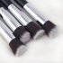  US Direct  10pcs Mini Travel Makeup  Brush  Set Soft Nylon Bristles Premium Powder Blush Concealer Eye Shadow Professional Makeup Brush Kit As shown