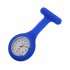  US Direct  10pcs set Nurses Watch Portable Pin Buckle Plastic Case Watch High Quality Silicone Watch 10pcs set