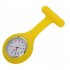  US Direct  10pcs set Nurses Watch Portable Pin Buckle Plastic Case Watch High Quality Silicone Watch 10pcs set