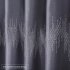  US Direct  110GSM satin bamboo joint ordinary diamond hot one row diamond shower curtain gray 72  72  Haperlare