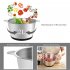  US Direct  110v 300w 2l Electric Meat  Grinder Stainless Steel Sausage Maker For Home Kitchen As shown