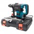  US Direct  110v Sds Plus 1100w 1 1 2in 60hz Professional Electric Hammer Heavy Duty Rotary Hammer  Drill blue