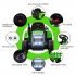 US Direct  12V Battery Powered Electric Tractor with Trailer  Toddler Ride On Car w Remote Control 7 LED Headlights 2 1 Gear Shift MP3 Player USB Port for Kids