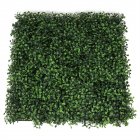 [US Direct] 12pcs Artificial Lawn Thickened Densed Uv Protective Easy Cut Simulation Milan Grass (400 Density) green