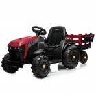 [US Direct] 12v 7ah Battery Lz-925 Agricultural  Vehicle  Toys With Rear Bucket Red (without Remote Control) Red