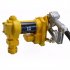  US Direct  12v Explosion proof Gasoline Pump Assembly Set Steel Galvanized Fuel Transfer Pump Kit For Aircrafts Ports Oil Depots yellow