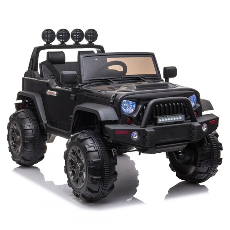 [US Direct] 12v Kids Ride On Electric  Car Remote Control Suv Toy Dual Drive 3 Speeds black