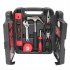  US Direct  136 piece Tool Set Carbon Steel General Household Home Repair Mechanic Hand Tools Kit red