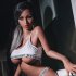  US Direct  166cm Sex Dolls Realistic Silicone Sex Dolls With Small Breasts Love Dolls Life size Oral Sex Vaginal Anal Male Sex Toys