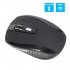  US Direct  2 4GHZ Portable Wireless Mouse Cordless Optical Scroll Mouse for PC Laptop  red