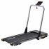  US Direct  2 5Hp Horizontally Foldable Electric Treadmill Motorized Running Machine With Bluetooth App Silver