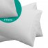  US Direct  2 Pack 800 Thread Count 4  Hems Silky Soft   Durable 100  Egyptian Cotton Pillowcase White