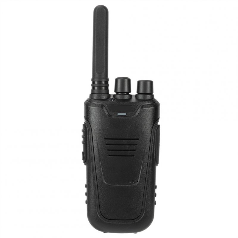 US 2 Pcs FRS Walkie-talkie T11 2w 1500mah Digital Tube Walkie-talkie Black