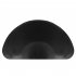  US Direct  2 Pcs set Anti fatigue  Floor  Mat For Hair Salon Barber Shop Hair Salon 3 x5 x1 2  Semicircular Black Black