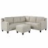  US Direct  2 Piece Living Room Rivet Modern Upholstered Set With Cushions 