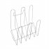  US Direct  2 Tier Metal Dish Drainers Multifunctional S shaped Bowls Dishes Chopsticks Spoons Collection Shelf Racks White