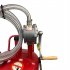  US Direct  20 Gallon Gas Caddy With Wheel Convenient Gasoline Diesel Fuel Transfer Tank Drum Tool Jgc20 Pantone 186c red