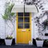  US Direct  200 X 96cm Transparent Awning Household Application Washable Quick Dry High Strength Door Window Canopy black