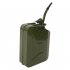  US Direct  20L 0 6mm Fuel Can Portable Steel Oil Can Petrol Diesel Storage Can For Fuels Gasoline    ArmyGreen