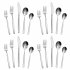  US Direct  20pcs Stainless Steel S525 20 Piece Flatware set Brand Cibeat Primary Color