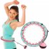  US Direct  24 Sections Detachable Hoop Weight loss  Abdomen Waist Slimming Hoop  Fitness Exercise Hoop For Weight Loss Women Men Children  Waist circumference 