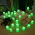  US Direct  24PCS Flameless Electric LED Tealight Unscented Fake Candles Realistic Battery Operated Tealight