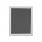 [US Direct] 25mm Poster Frame Anti-glare Uv-resistant Right Angle Picture Frame For Home Decor (21.59 X 27.94cm) silver