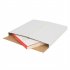  US Direct  25pcs Album Paper Box Lightweight Waterproof Fine Workmanship Carton 12 5 x12 5 x 1   31 75x31 75x 2 54cm  White