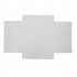  US Direct  25pcs Album Paper Box Lightweight Waterproof Fine Workmanship Carton 12 5 x12 5 x 1   31 75x31 75x 2 54cm  White