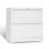  US Direct  2Drawer Folding lateral file cabinet white carton