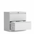  US Direct  2Drawer Folding lateral file cabinet white carton