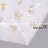  US Direct  2PCS Christmas Small Window Curtains  Home Decor Thermal Curtain Tiers Light Filtering Drapes with Rod Pocket for Dining Room Bedroom Kitchen Living