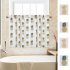  US Direct  2PCS Small Window Curtains Set Pineapple Printed Window Tiers Kitchen Bathroom Basement Bedroom Drapes Green 27 5 x36 x2