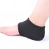  US Direct  2pcs Foot Heel Ankle Wrap Pads Plantar Fasciitis Therapy Pain Relief Arch Support Black