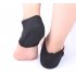  US Direct  2pcs Foot Heel Ankle Wrap Pads Plantar Fasciitis Therapy Pain Relief Arch Support Black